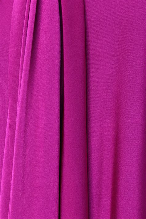 Pretty Maxi Dress Convertible Dress Magenta Dress Infinity Dress