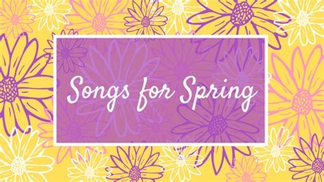 Songs for Spring – Harp Column Music