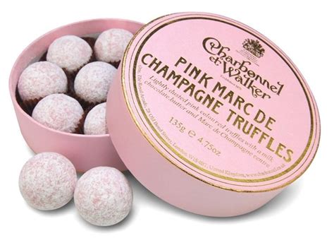 Charbonnel Et Walker Pink Marc De Champagne Truffles By Charbonnel Et