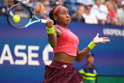 No Coco Gauff Beats No Jelena Ostapenko To Reach First Us Open