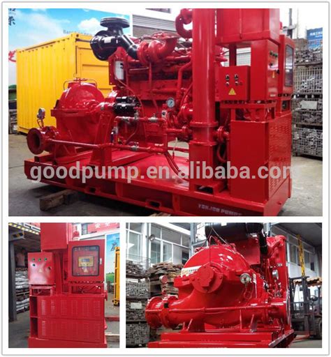 Nfpa20 Standard Diesel Engine Fire Fighting Water Pumpfire Pump High Quality Nfpa20 Standard