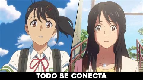 Suzume No Tojimari Estara Conectada Con Kimi No Nawa Y Tenki No Ko