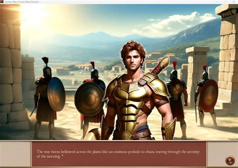 Spartan Way Of Love Historical Gay Romance Visual Novel By Hasalynx Games
