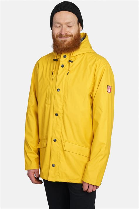 Derbe Passby Fisher Yellow Gelb Herren Regenjacke Friesennerze