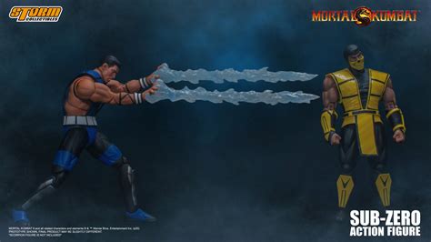 Storm Mortal Kombat Sub Zero Unmasked Action Figure Figures