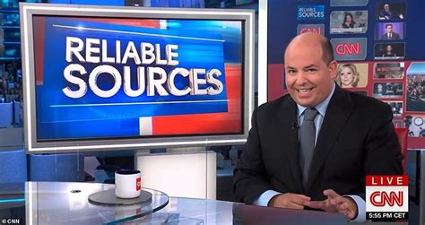 Fired Brian Stelter Cant Resist A Dig At New Cnn Boss In Final Show