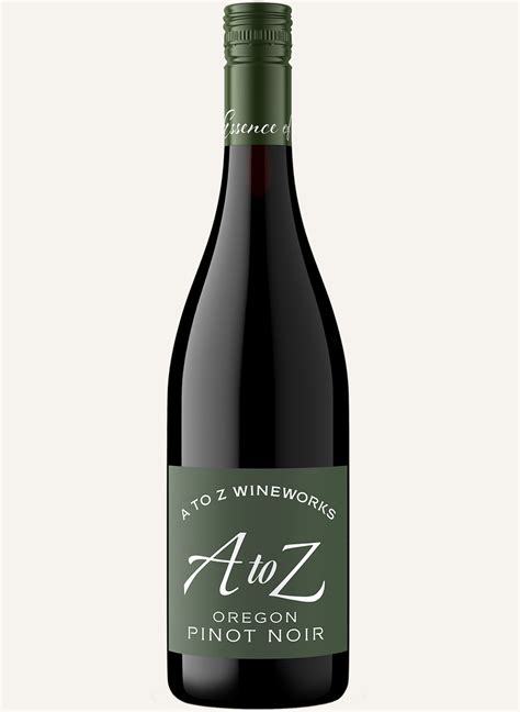 Our Classic Oregon Pinot Noir A To Z Wineworks