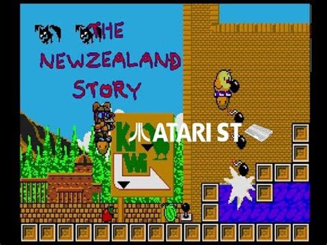 The New Zealand Story Atari St Youtube