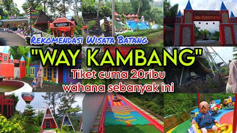 Rekomendasi Wisata Murah Way Kambang Edupark Sebagus Ini Tiket