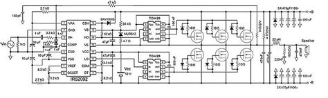 Class D Power Amplifier D900 Ir2110 Smd Artofit