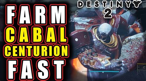 Farm Location For Cabal Centurion Destiny 2 Youtube