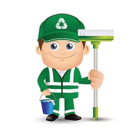 Royalty Free Sanitation Worker Clip Art Vector Images And Illustrations