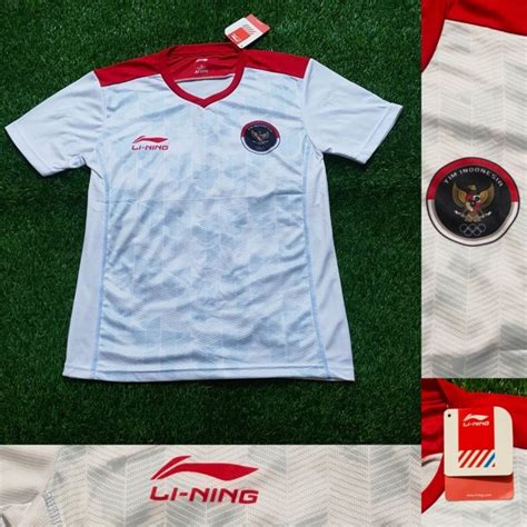 Jual JERSEY BAJU BOLA TIMNAS INDONESIA AWAY PUTIH SEA GAMES 2023 GRADE