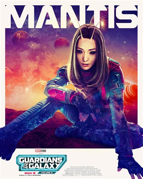 Mantis Guardians Of The Galaxy Vol 3 Promotional Poster Marvel