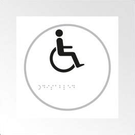 Panneau En Braille Ou Relief Pvc Pour La Signal Tique Du Handicap