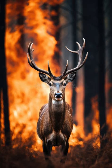 Amidst the Tragedy of a Forest Fire, a Deer S Presence Reminds Us of the Fragility of Wildlife ...