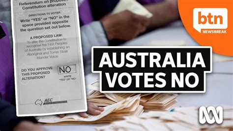 Australia Votes No To Indigenous Voice To Parliament Youtube