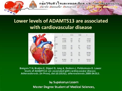 Lower Levels Of ADAMTS 13 Are Associated With