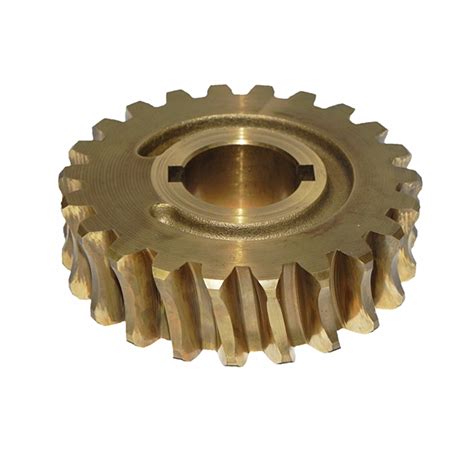 Brass Helical Worm Gear Manufacturer Of Customized Machining