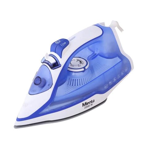 Mienta Ceramic Steam Iron 2200 Watt White And Blue SI181438A