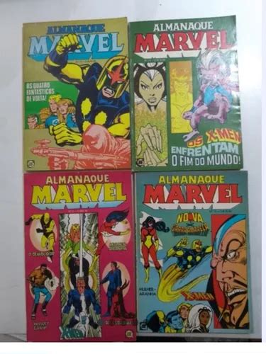 Lote Gibis Almanaque Marvel Editora Rge Ano 1979 Furos MercadoLivre