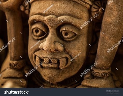 Bangkok Thailand March 10 Demon Statue Stock Photo 142526209 Shutterstock