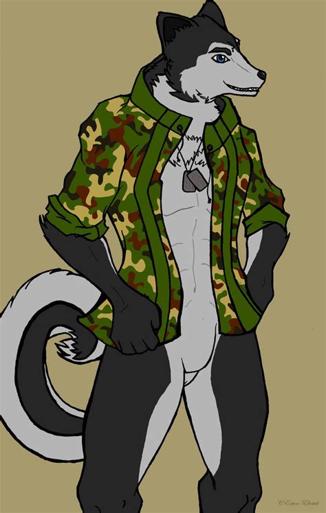 My Fursona Char The Husky By Extondude On Deviantart