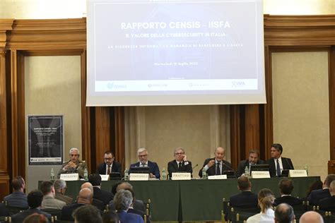 Cybersecurity Garanzia Di Benessere Sociale E Libert Presentato Al