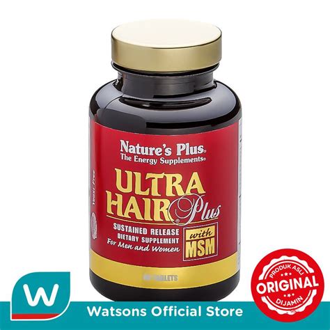 Jual Nature S Plus Ultra Hair Plus Sustain Release Tabs 60 S Shopee