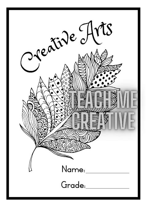 Creative Arts cover page • Teacha!