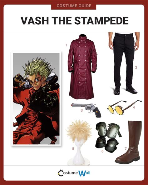 Dress Like Vash the Stampede Costume | Halloween and Cosplay Guides