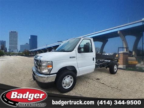 New 2023 Ford E350 XLT Cab Chassis near Milwaukee #26358 | Badger Truck ...