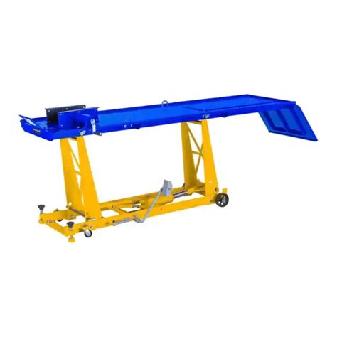 TABLE ELEVATRICE MOTO Pont Elevateur Leve Moto 450 Kg Fixation Roues 21