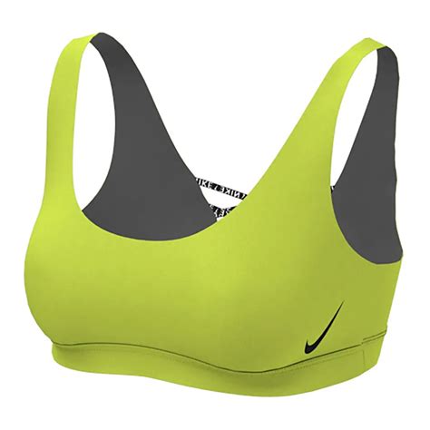 Nike Sneakerkini Scoop Neck Bikini Top Green Swiminn