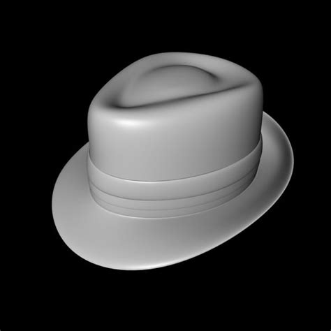 Frank Sinatra Fedora Hat 3D model | CGTrader