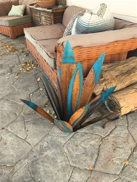 Diy Metal Art Tequila Rustic Sculpture Garden Yard Grandado