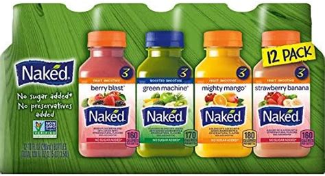 Amazon Naked Paquete Variado De Jugos De Jugo Mighty Mango