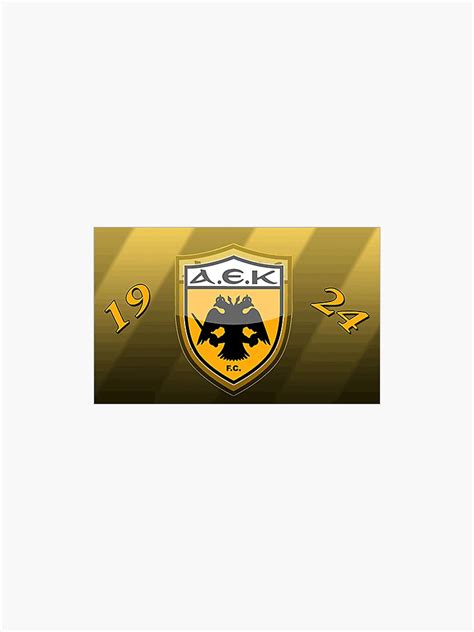 "AEK Athens Logo" Sticker for Sale by Tsouv34 | Redbubble