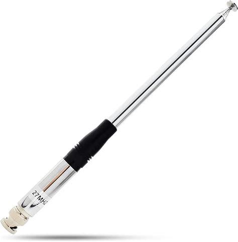 TWAYRDIO BNC Telescopic Handheld Portable CB Radio Antenna 27Mhz