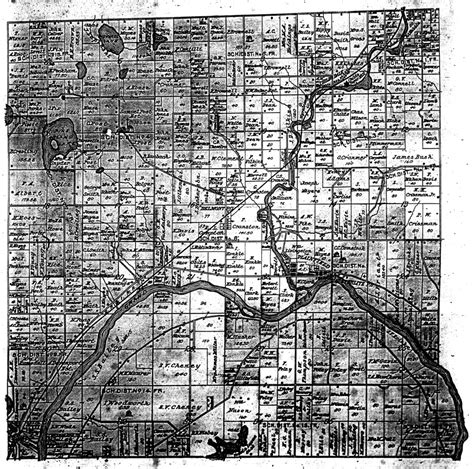 1894 Plainfield Township Plat Map