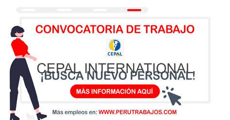 Trabajos Empleos Pr Cticas En Cepal International Convocatorias