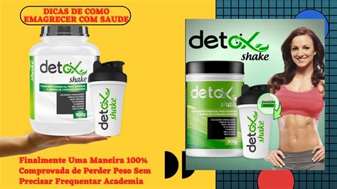 Detox Shake Funciona Detox Shake Emagrece DETOX SHAKE Funciona Para