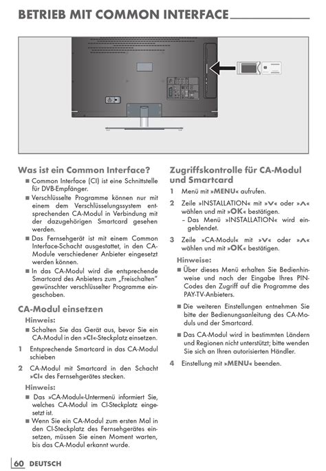 Betriebmitcommoninterface Was Ist Ein Common Interface