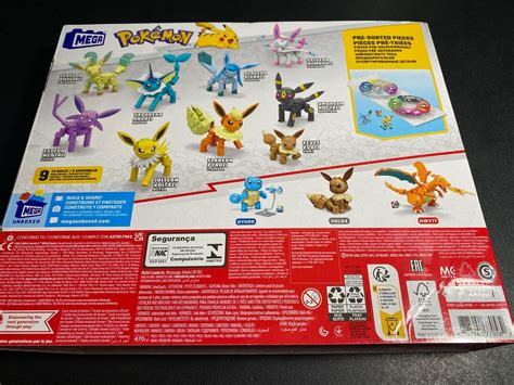 Mega Pokémon Eevee Evolution Building Set 470pcs 887961770582 Ebay