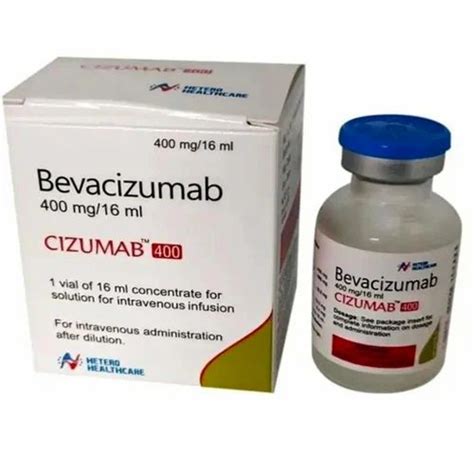 Cizumab 400 Mg 16 Ml Bevacizumab Injection At Rs 12000 Vial Avastin