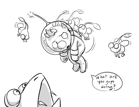 Pikmin Coloring Pages - Coloring Home
