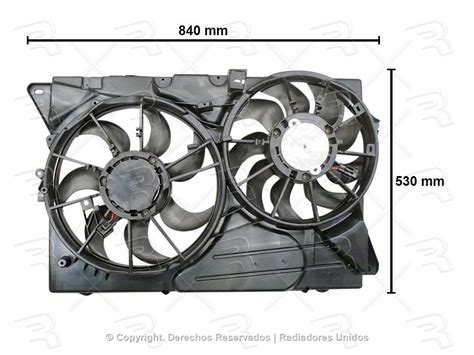 Motoventilador Completo Ford Explorer Flex Lincoln Mkt V L