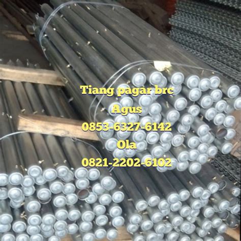 Jual Tiang Brc T 225 Cm X Diameter 2 Inchi Electro Platting Galvanis