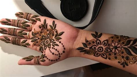 Simple Khaleeji Henna Youtube