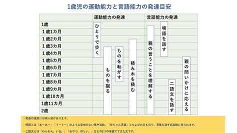 1 歳 脳 発達